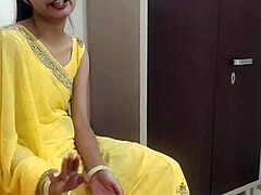 Indiase schoonmoeder laat haar vuile verlangen vervullen in zelfgemaakte video
