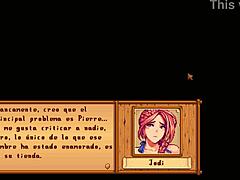 Stardew Valley - Jodi en Caroline in de spa met een groepsorgie in het Spaans