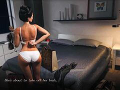 3D इंटरैक्टिव सेक्स के साथ POV गेम: मिल्फ मकान मालकिन हैंडजॉब देती है और भी बहुत कुछ।