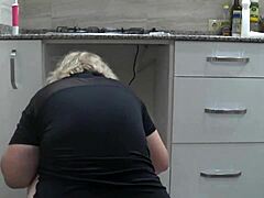 Amateur video captures mature milf with big ass and husband in hidden camera setup