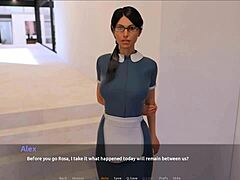 Dojrzała mama dostaje anal od policjanta w grze 3D