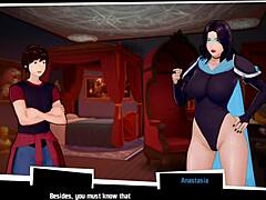 3D गेम एक परिपक्व महिला की यौन कल्पनाओं को जीवंत करता है।