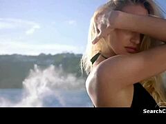 Candice Swanepoel's seductive performance in the Victoria's Secret swimwear extravaganza 2015-2016