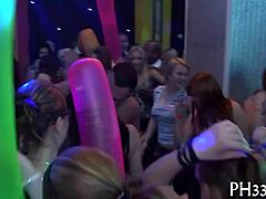 Hardcore party with rough sex and cumshot