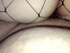 A horny amateur girl gets her ass fucked and filled with cum