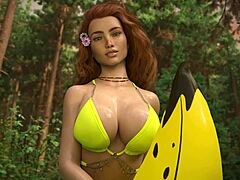 एक बड़े स्तन वाली टीन लड़की का POV वीडियो जिसमें वह लंड चूसती और चाटती हुई दिखती है