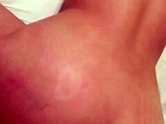 Milf from behind gets a facial in high definition video